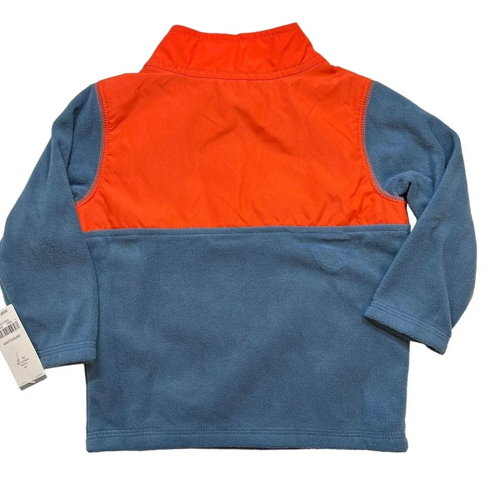 Carters Fleece‎ Color Block Pullover 18 Month New